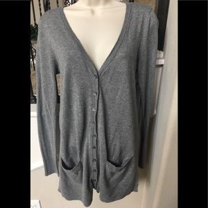 Button up cardigan with pockets